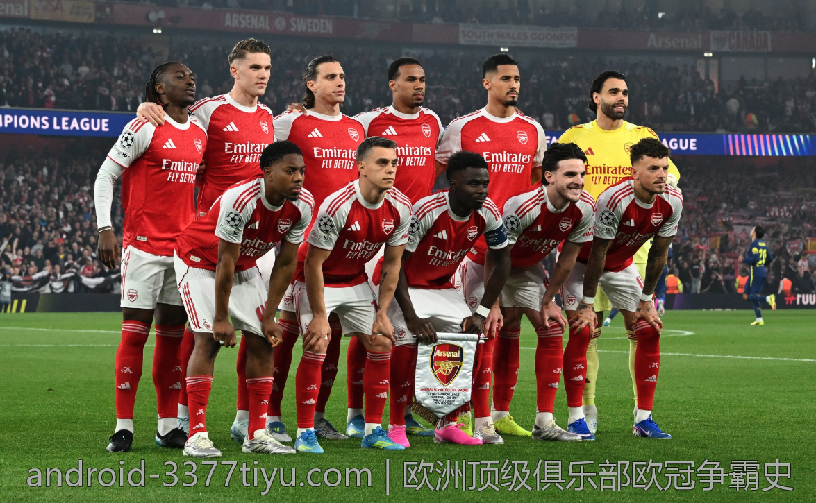 欧洲顶级俱乐部欧冠争霸史